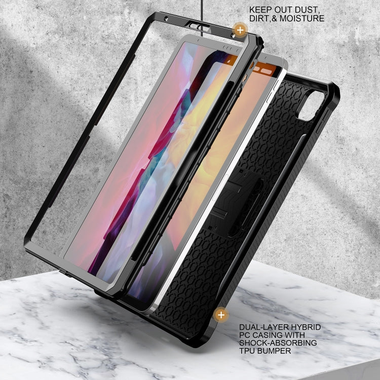 For iPad Pro 11 2022/2021/2020/2018 Explorer Tablet Protective Case with Pen Slot(Black) - More iPad Cases by buy2fix | Online Shopping UK | buy2fix