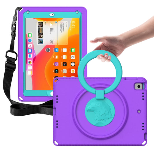For iPad 5 / 7 / 6 / 8 / 9 EVA + PC Shockproof Tablet Case with Waterproof Frame(Purple) - More iPad Cases by buy2fix | Online Shopping UK | buy2fix