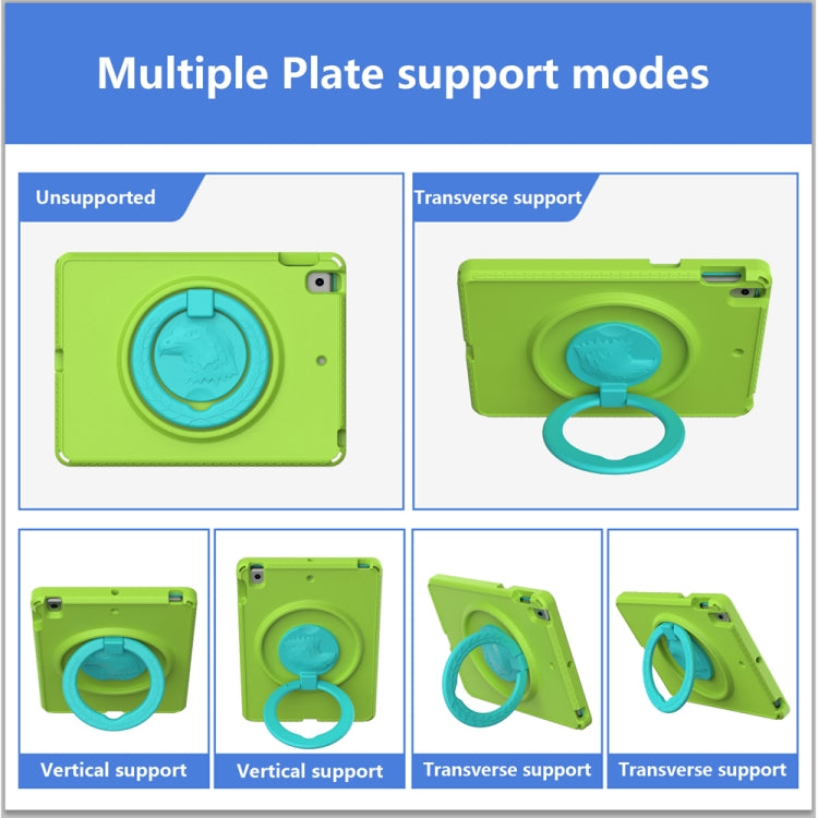 For iPad Pro 10.5 2019/2017 / 10.2 2021/2019 EVA + PC Shockproof Tablet Case with Waterproof Frame(Grass Green) - iPad Pro 10.5 inch Cases by buy2fix | Online Shopping UK | buy2fix