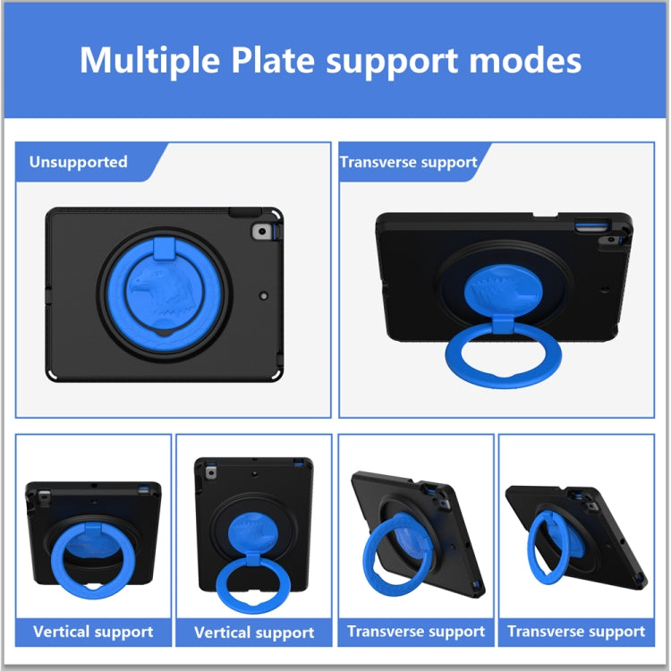 For iPad Pro 10.5 2019/2017 / 10.2 2021/2019 EVA + PC Shockproof Tablet Case with Waterproof Frame(Black) - iPad Pro 10.5 inch Cases by buy2fix | Online Shopping UK | buy2fix