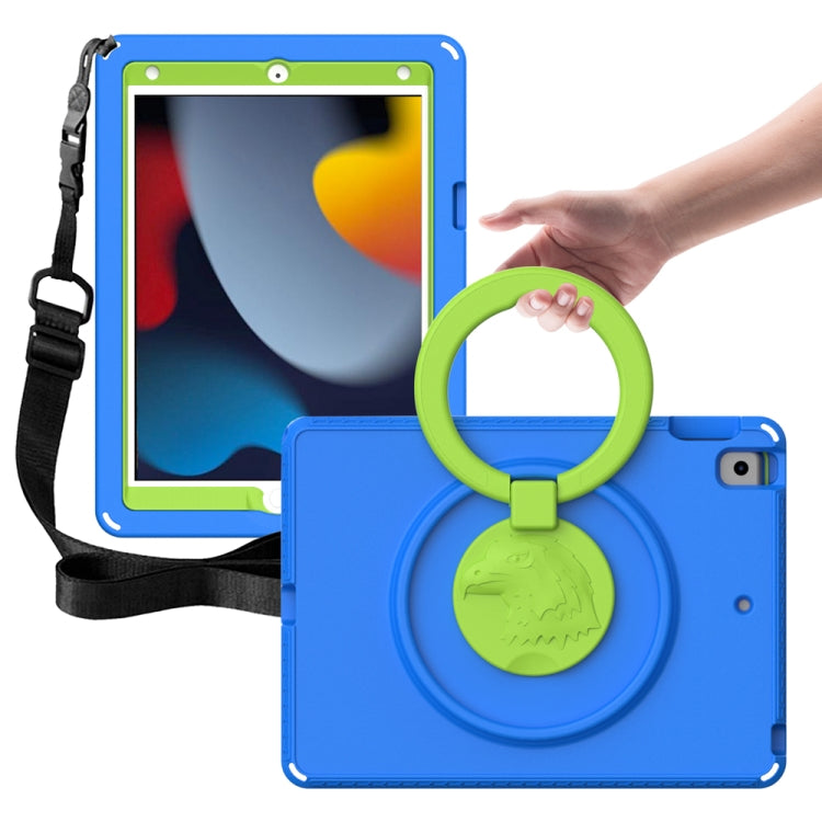 For iPad Pro 10.5 2019/2017 / 10.2 2021/2019 EVA + PC Shockproof Tablet Case with Waterproof Frame(Blue) - iPad Pro 10.5 inch Cases by buy2fix | Online Shopping UK | buy2fix