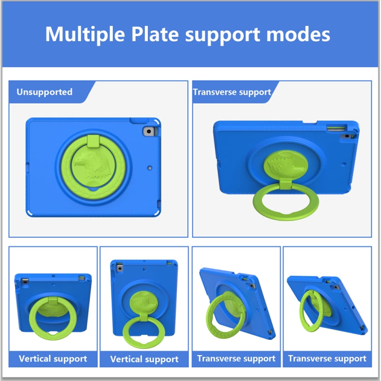 For iPad Pro 10.5 2019/2017 / 10.2 2021/2019 EVA + PC Shockproof Tablet Case with Waterproof Frame(Blue) - iPad Pro 10.5 inch Cases by buy2fix | Online Shopping UK | buy2fix