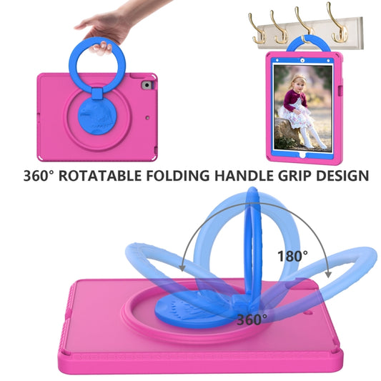 For iPad Pro 10.5 2019/2017 / 10.2 2021/2019 EVA + PC Shockproof Tablet Case with Waterproof Frame(Rose Red) - iPad Pro 10.5 inch Cases by buy2fix | Online Shopping UK | buy2fix