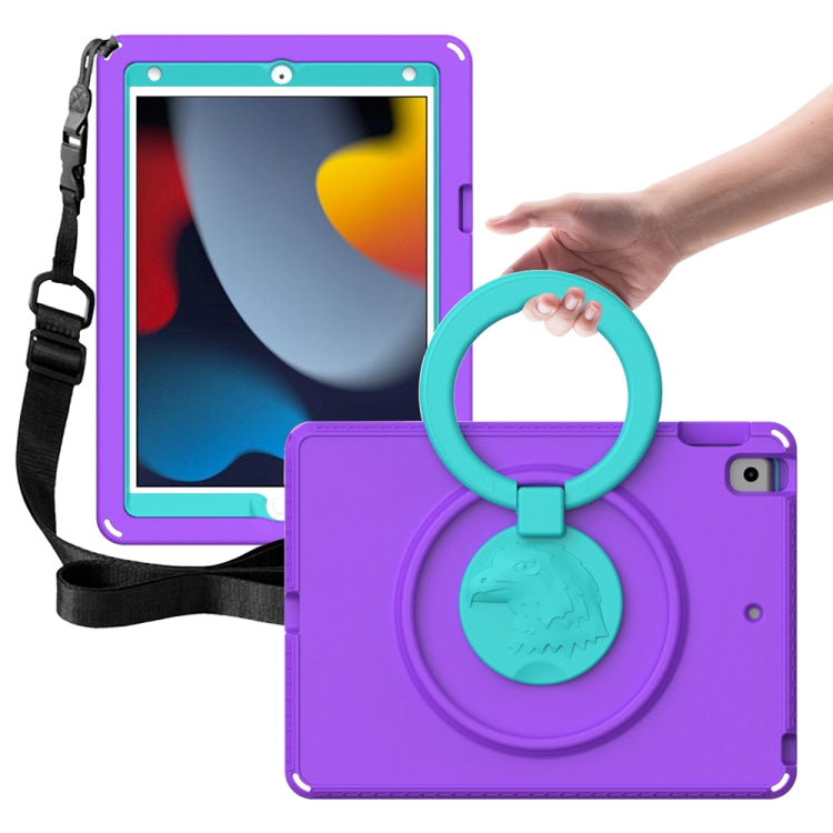 For iPad Pro 10.5 2019/2017 / 10.2 2021/2019 EVA + PC Shockproof Tablet Case with Waterproof Frame(Purple) - iPad Pro 10.5 inch Cases by buy2fix | Online Shopping UK | buy2fix