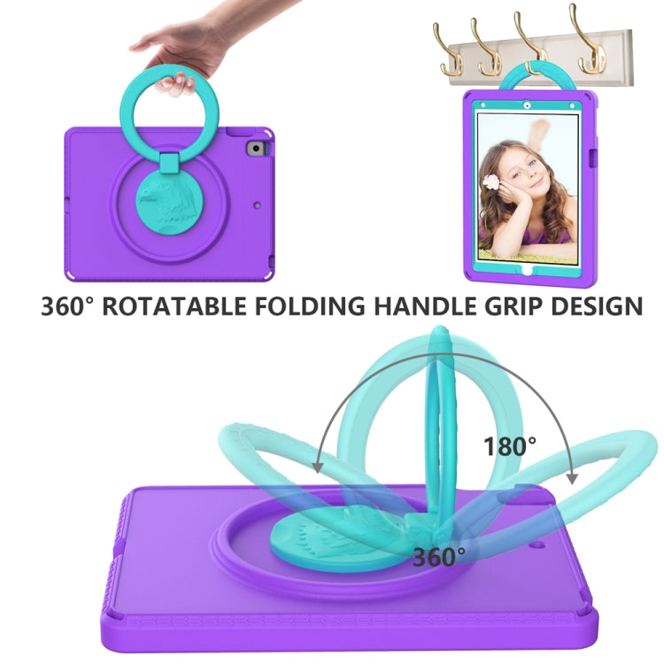 For iPad Pro 10.5 2019/2017 / 10.2 2021/2019 EVA + PC Shockproof Tablet Case with Waterproof Frame(Purple) - iPad Pro 10.5 inch Cases by buy2fix | Online Shopping UK | buy2fix