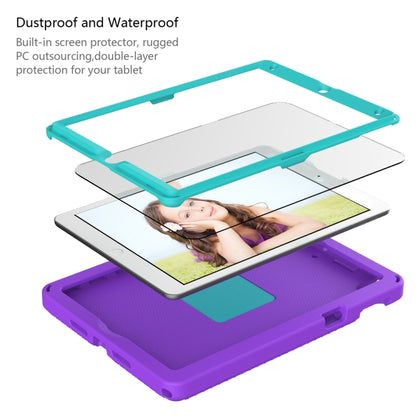 For iPad Pro 10.5 2019/2017 / 10.2 2021/2019 EVA + PC Shockproof Tablet Case with Waterproof Frame(Purple) - iPad Pro 10.5 inch Cases by buy2fix | Online Shopping UK | buy2fix