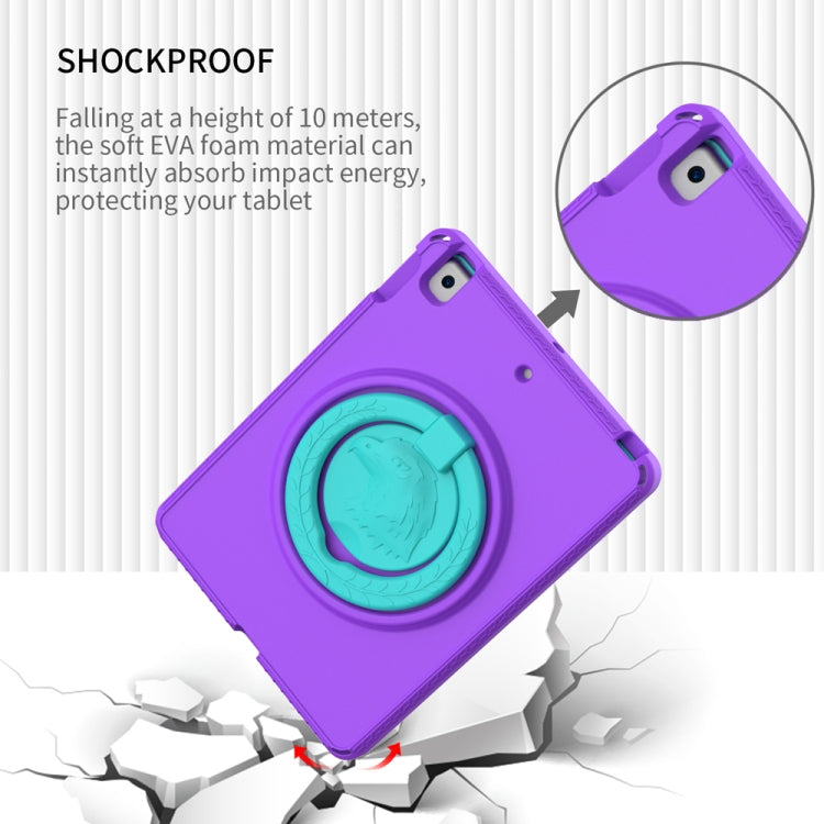 For iPad Pro 10.5 2019/2017 / 10.2 2021/2019 EVA + PC Shockproof Tablet Case with Waterproof Frame(Purple) - iPad Pro 10.5 inch Cases by buy2fix | Online Shopping UK | buy2fix