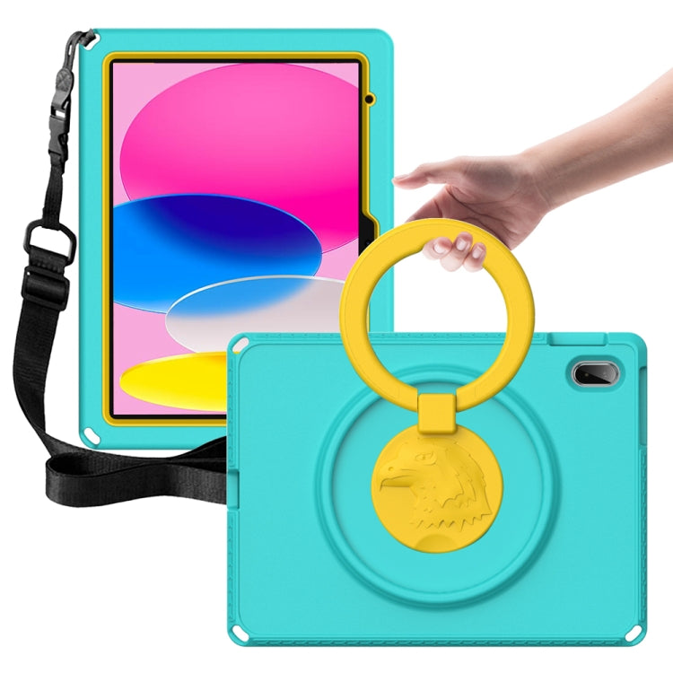 For iPad 2025 / 2022 EVA + PC Shockproof Tablet Case with Waterproof Frame(Glacier Green) - iPad 2025 / 2022 Cases by buy2fix | Online Shopping UK | buy2fix