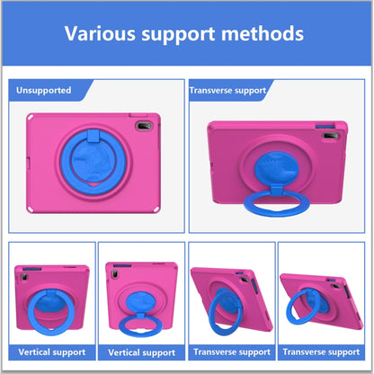 For iPad 2025 / 2022 EVA + PC Shockproof Tablet Case with Waterproof Frame(Rose Red) - iPad 2025 / 2022 Cases by buy2fix | Online Shopping UK | buy2fix