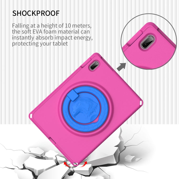 For iPad 2025 / 2022 EVA + PC Shockproof Tablet Case with Waterproof Frame(Rose Red) - iPad 2025 / 2022 Cases by buy2fix | Online Shopping UK | buy2fix