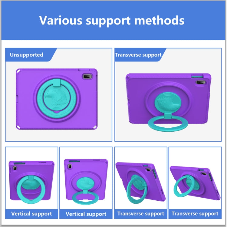 For iPad 2025 / 2022 EVA + PC Shockproof Tablet Case with Waterproof Frame(Purple) - iPad 2025 / 2022 Cases by buy2fix | Online Shopping UK | buy2fix