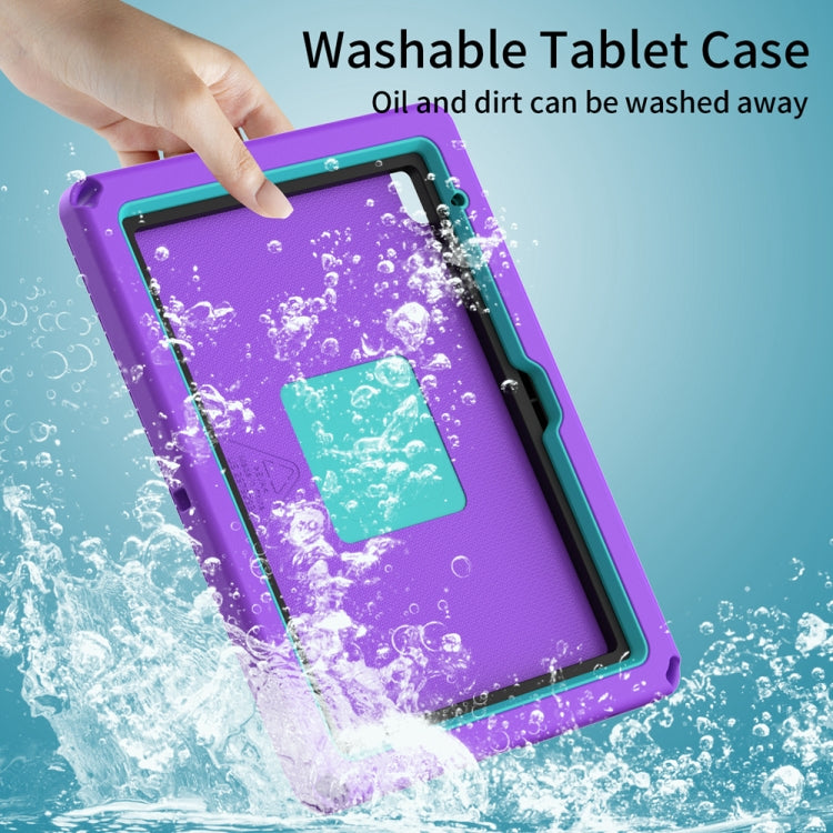 For iPad 2025 / 2022 EVA + PC Shockproof Tablet Case with Waterproof Frame(Purple) - iPad 2025 / 2022 Cases by buy2fix | Online Shopping UK | buy2fix