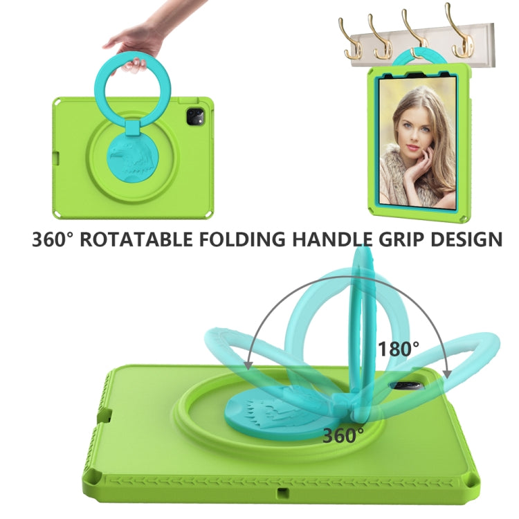 For iPad Pro 11 2022/2021/2020/2018 / Air5 10.9 2022 / Air4 10.9 2020 EVA + PC Shockproof Tablet Case with Waterproof Frame(Grass Green) - iPad Pro 11 (2022/2021) Cases by buy2fix | Online Shopping UK | buy2fix