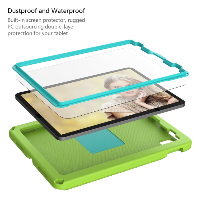 For iPad Pro 11 2022/2021/2020/2018 / Air5 10.9 2022 / Air4 10.9 2020 EVA + PC Shockproof Tablet Case with Waterproof Frame(Grass Green) - iPad Pro 11 (2022/2021) Cases by buy2fix | Online Shopping UK | buy2fix