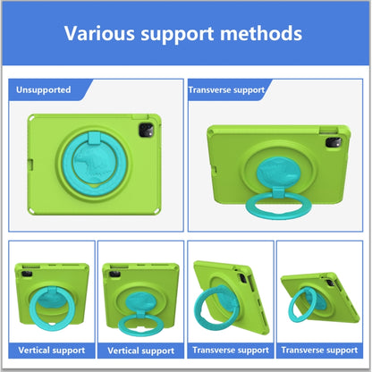 For iPad Pro 11 2022/2021/2020/2018 / Air5 10.9 2022 / Air4 10.9 2020 EVA + PC Shockproof Tablet Case with Waterproof Frame(Grass Green) - iPad Pro 11 (2022/2021) Cases by buy2fix | Online Shopping UK | buy2fix