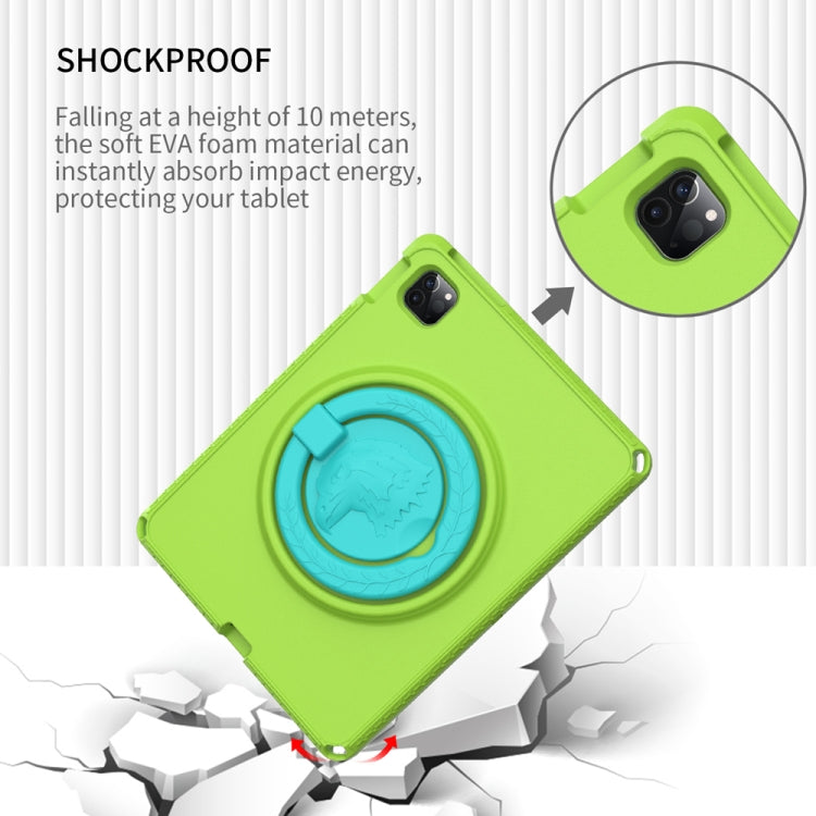 For iPad Pro 11 2022/2021/2020/2018 / Air5 10.9 2022 / Air4 10.9 2020 EVA + PC Shockproof Tablet Case with Waterproof Frame(Grass Green) - iPad Pro 11 (2022/2021) Cases by buy2fix | Online Shopping UK | buy2fix