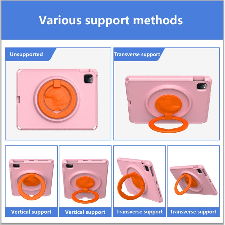 For iPad Pro 11 2022/2021/2020/2018 / Air5 10.9 2022 / Air4 10.9 2020 EVA + PC Shockproof Tablet Case with Waterproof Frame(Pink) - iPad Pro 11 (2022/2021) Cases by buy2fix | Online Shopping UK | buy2fix