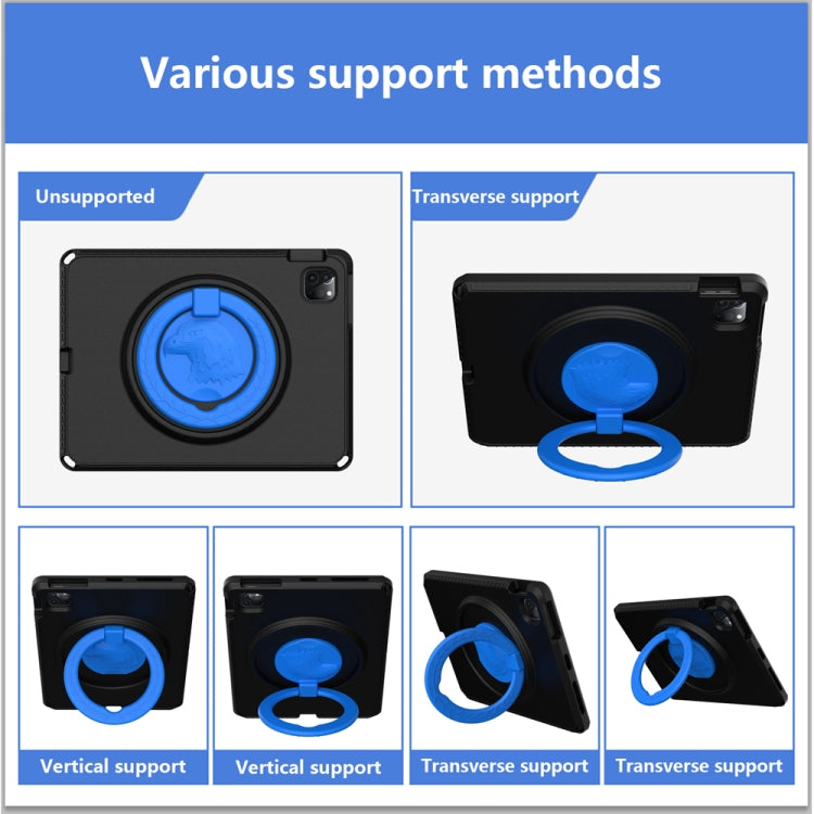 For iPad Pro 11 2022/2021/2020/2018 / Air5 10.9 2022 / Air4 10.9 2020 EVA + PC Shockproof Tablet Case with Waterproof Frame(Black) - iPad Pro 11 (2022/2021) Cases by buy2fix | Online Shopping UK | buy2fix