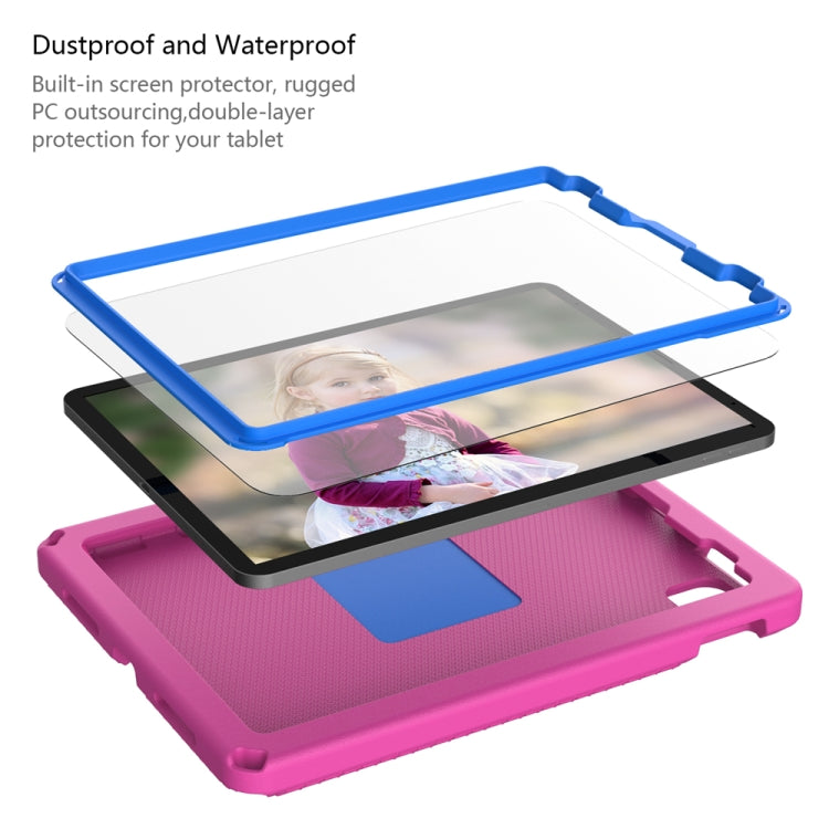 For iPad Pro 11 2022/2021/2020/2018 / Air5 10.9 2022 / Air4 10.9 2020 EVA + PC Shockproof Tablet Case with Waterproof Frame(Rose Red) - iPad Pro 11 (2022/2021) Cases by buy2fix | Online Shopping UK | buy2fix