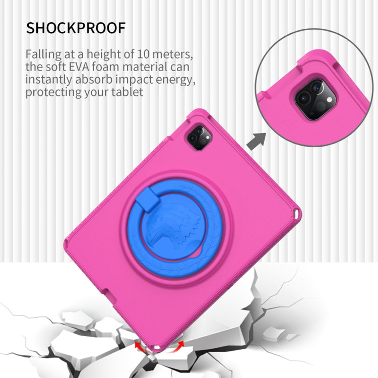 For iPad Pro 11 2022/2021/2020/2018 / Air5 10.9 2022 / Air4 10.9 2020 EVA + PC Shockproof Tablet Case with Waterproof Frame(Rose Red) - iPad Pro 11 (2022/2021) Cases by buy2fix | Online Shopping UK | buy2fix