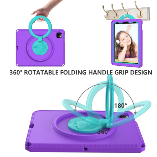 For iPad Pro 11 2022/2021/2020/2018 / Air5 10.9 2022 / Air4 10.9 2020 EVA + PC Shockproof Tablet Case with Waterproof Frame(Purple) - iPad Pro 11 (2022/2021) Cases by buy2fix | Online Shopping UK | buy2fix