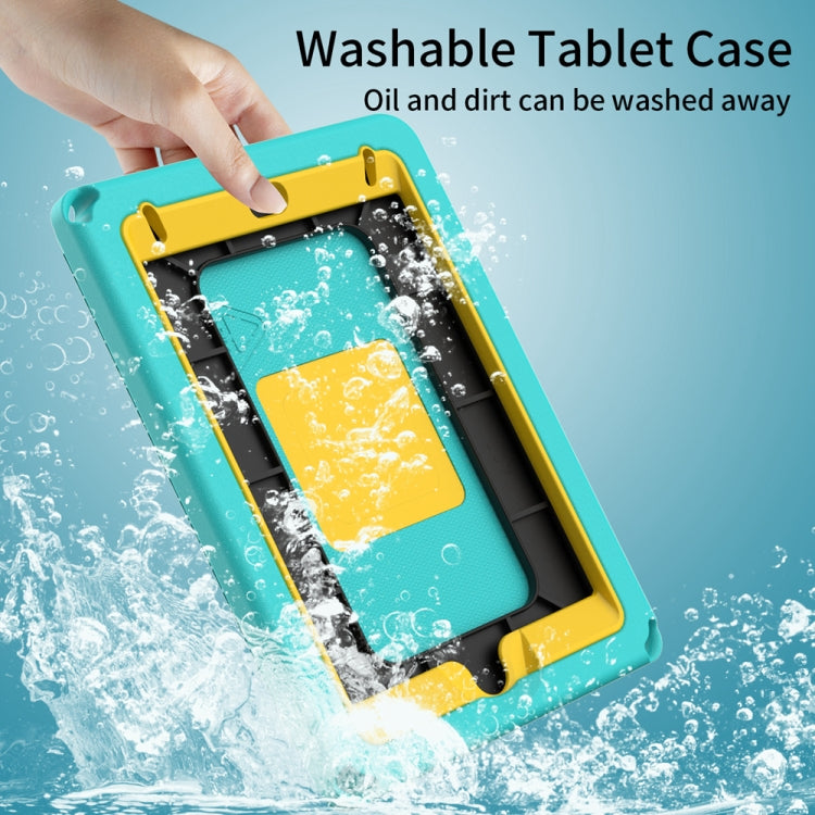 For iPad mini 1/2/3/4/5 EVA + PC Shockproof Tablet Case with Waterproof Frame(Glacier Green) - iPad mini (2019) / mini 5 Cases by buy2fix | Online Shopping UK | buy2fix