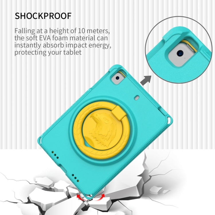 For iPad mini 1/2/3/4/5 EVA + PC Shockproof Tablet Case with Waterproof Frame(Glacier Green) - iPad mini (2019) / mini 5 Cases by buy2fix | Online Shopping UK | buy2fix