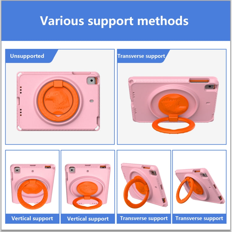 For iPad mini 1/2/3/4/5 EVA + PC Shockproof Tablet Case with Waterproof Frame(Pink) - iPad mini (2019) / mini 5 Cases by buy2fix | Online Shopping UK | buy2fix