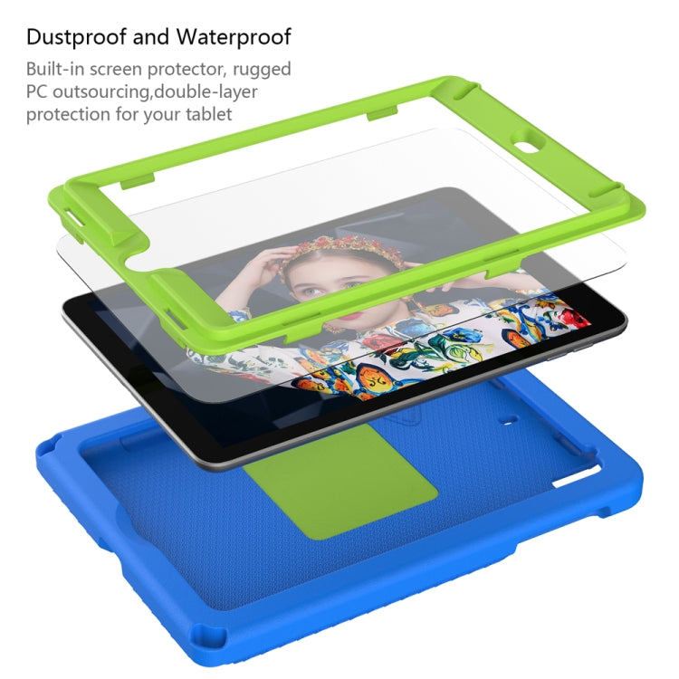 For iPad mini 1/2/3/4/5 EVA + PC Shockproof Tablet Case with Waterproof Frame(Blue) - iPad mini (2019) / mini 5 Cases by buy2fix | Online Shopping UK | buy2fix