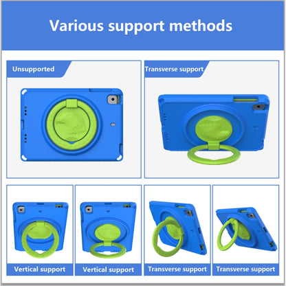 For iPad mini 1/2/3/4/5 EVA + PC Shockproof Tablet Case with Waterproof Frame(Blue) - iPad mini (2019) / mini 5 Cases by buy2fix | Online Shopping UK | buy2fix