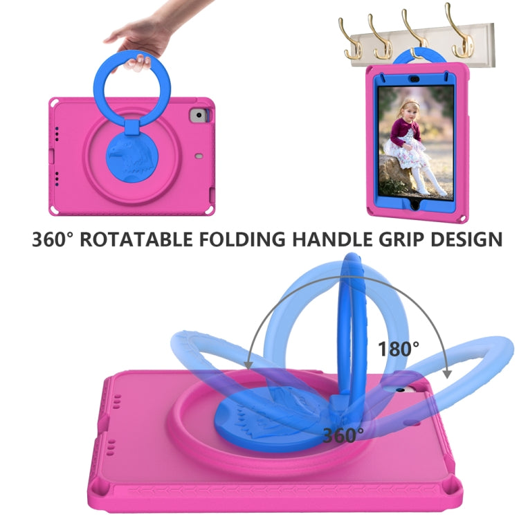 For iPad mini 1/2/3/4/5 EVA + PC Shockproof Tablet Case with Waterproof Frame(Rose Red) - iPad mini (2019) / mini 5 Cases by buy2fix | Online Shopping UK | buy2fix