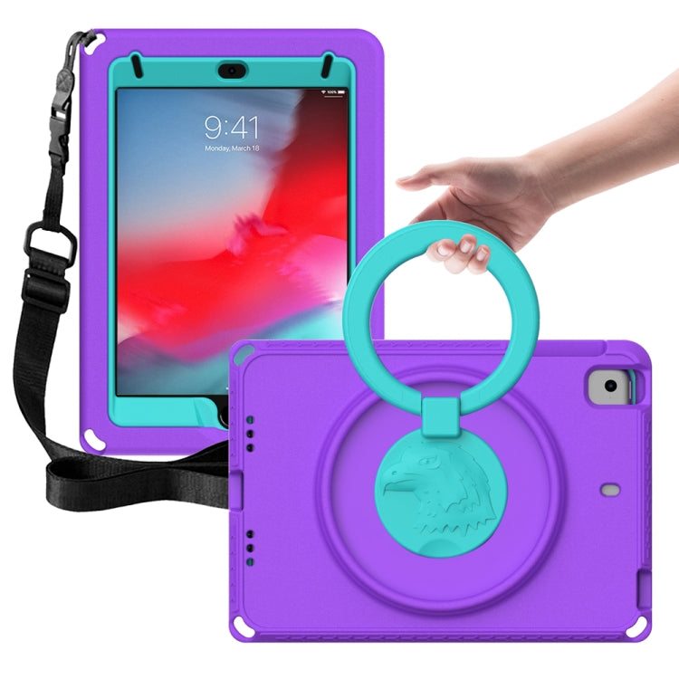 For iPad mini 1/2/3/4/5 EVA + PC Shockproof Tablet Case with Waterproof Frame(Purple) - iPad mini (2019) / mini 5 Cases by buy2fix | Online Shopping UK | buy2fix