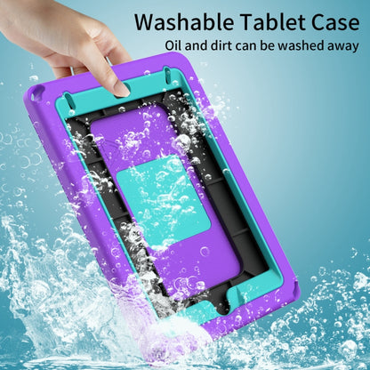 For iPad mini 1/2/3/4/5 EVA + PC Shockproof Tablet Case with Waterproof Frame(Purple) - iPad mini (2019) / mini 5 Cases by buy2fix | Online Shopping UK | buy2fix