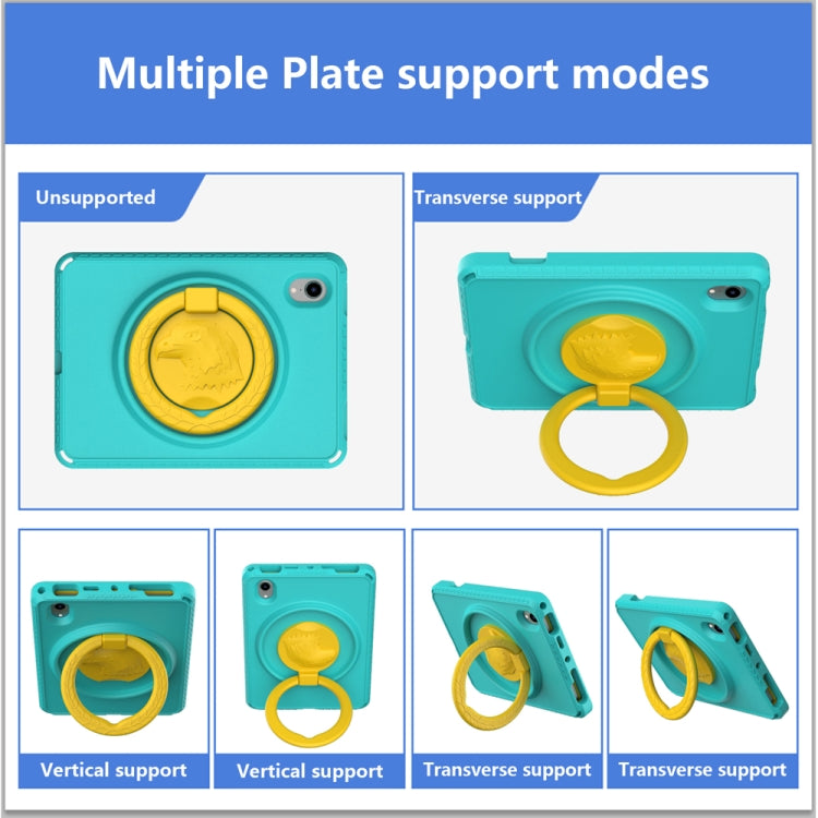 For iPad mini 6 / mini 2024 EVA + PC Shockproof Tablet Case with Waterproof Frame(Glacier Green) - iPad mini 6 Cases by buy2fix | Online Shopping UK | buy2fix