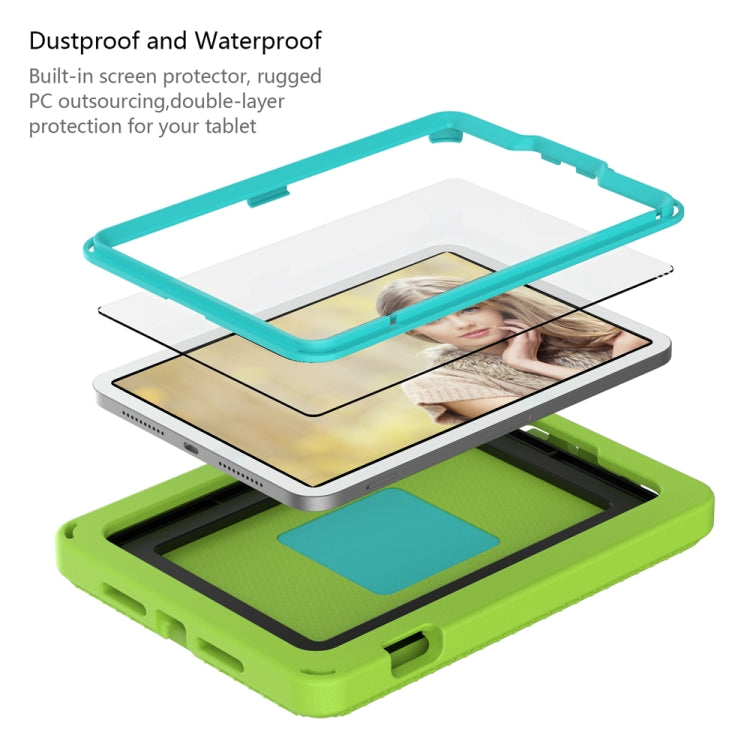For iPad mini 6 / mini 2024 EVA + PC Shockproof Tablet Case with Waterproof Frame(Grass Green) - iPad mini 6 Cases by buy2fix | Online Shopping UK | buy2fix