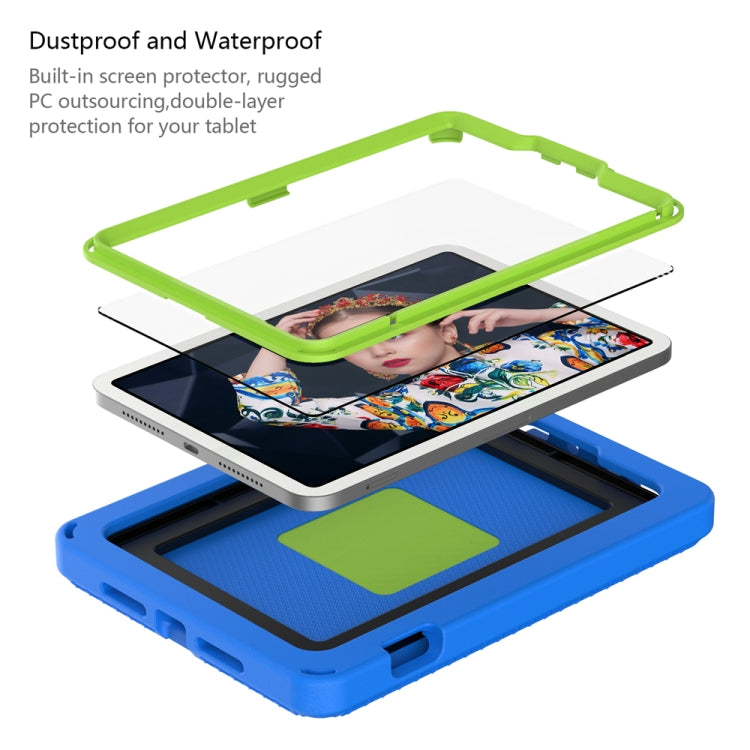For iPad mini 6 / mini 2024 EVA + PC Shockproof Tablet Case with Waterproof Frame(Blue) - iPad mini 6 Cases by buy2fix | Online Shopping UK | buy2fix