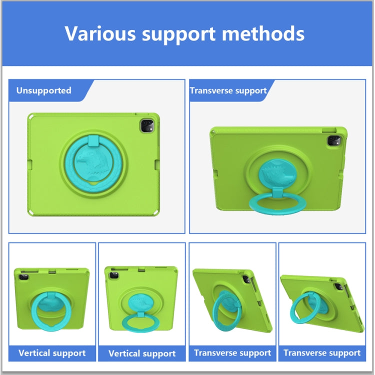 For iPad Pro 12.9 inch 2022/2021/2020/2018 EVA + PC Shockproof Tablet Case without Waterproof Frame(Grass Green) - iPad Pro 12.9 (2022/2021) Cases by buy2fix | Online Shopping UK | buy2fix