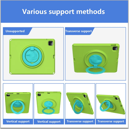 For iPad Pro 12.9 inch 2022/2021/2020/2018 EVA + PC Shockproof Tablet Case without Waterproof Frame(Grass Green) - iPad Pro 12.9 (2022/2021) Cases by buy2fix | Online Shopping UK | buy2fix