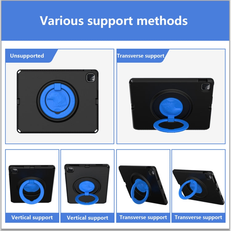 For iPad Pro 12.9 inch 2022/2021/2020/2018 EVA + PC Shockproof Tablet Case without Waterproof Frame(Black) - iPad Pro 12.9 (2022/2021) Cases by buy2fix | Online Shopping UK | buy2fix