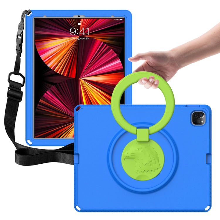 For iPad Pro 12.9 inch 2022/2021/2020/2018 EVA + PC Shockproof Tablet Case without Waterproof Frame(Blue) - iPad Pro 12.9 (2022/2021) Cases by buy2fix | Online Shopping UK | buy2fix