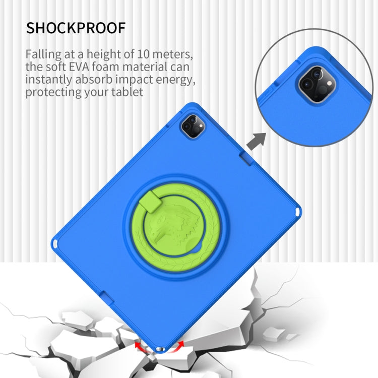 For iPad Pro 12.9 inch 2022/2021/2020/2018 EVA + PC Shockproof Tablet Case without Waterproof Frame(Blue) - iPad Pro 12.9 (2022/2021) Cases by buy2fix | Online Shopping UK | buy2fix