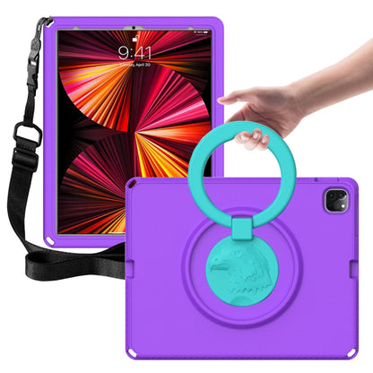 For iPad Pro 12.9 inch 2022/2021/2020/2018 EVA + PC Shockproof Tablet Case without Waterproof Frame(Purple) - iPad Pro 12.9 (2022/2021) Cases by buy2fix | Online Shopping UK | buy2fix