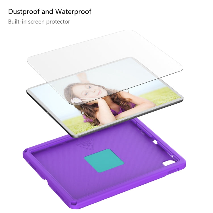 For iPad Pro 12.9 inch 2022/2021/2020/2018 EVA + PC Shockproof Tablet Case without Waterproof Frame(Purple) - iPad Pro 12.9 (2022/2021) Cases by buy2fix | Online Shopping UK | buy2fix