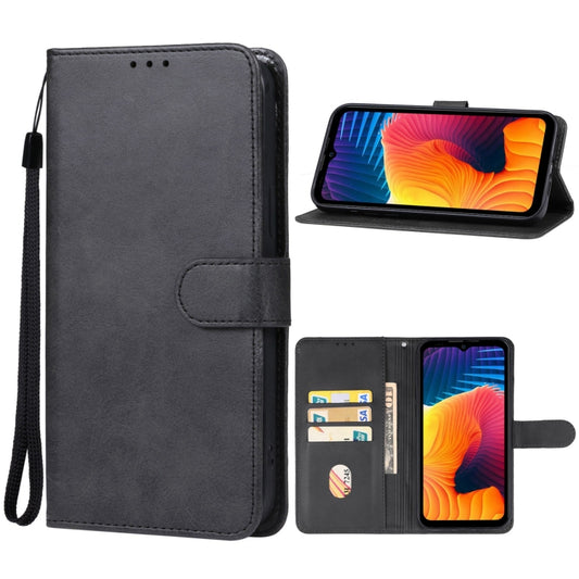 For Doogee V30 5G Leather Phone Case(Black) - Doogee Cases by buy2fix | Online Shopping UK | buy2fix