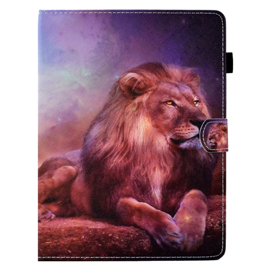 For 8 inch Tablet Electric Pressed TPU Leather Tablet Case(Lion King) - 8 inch by buy2fix | Online Shopping UK | buy2fix