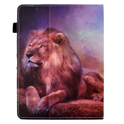 For 8 inch Tablet Electric Pressed TPU Leather Tablet Case(Lion King) - 8 inch by buy2fix | Online Shopping UK | buy2fix