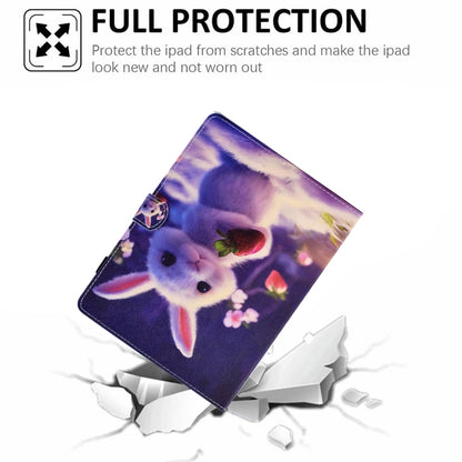 For 10 inch Tablet Electric Pressed TPU Leather Tablet Case(Strawberry Bunny) - 10 - 11 inch by buy2fix | Online Shopping UK | buy2fix