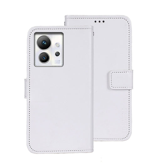 For Infinix Zero Ultra 5G idewei Crazy Horse Texture Leather Phone Case(White) - Infinix Cases by idewei | Online Shopping UK | buy2fix