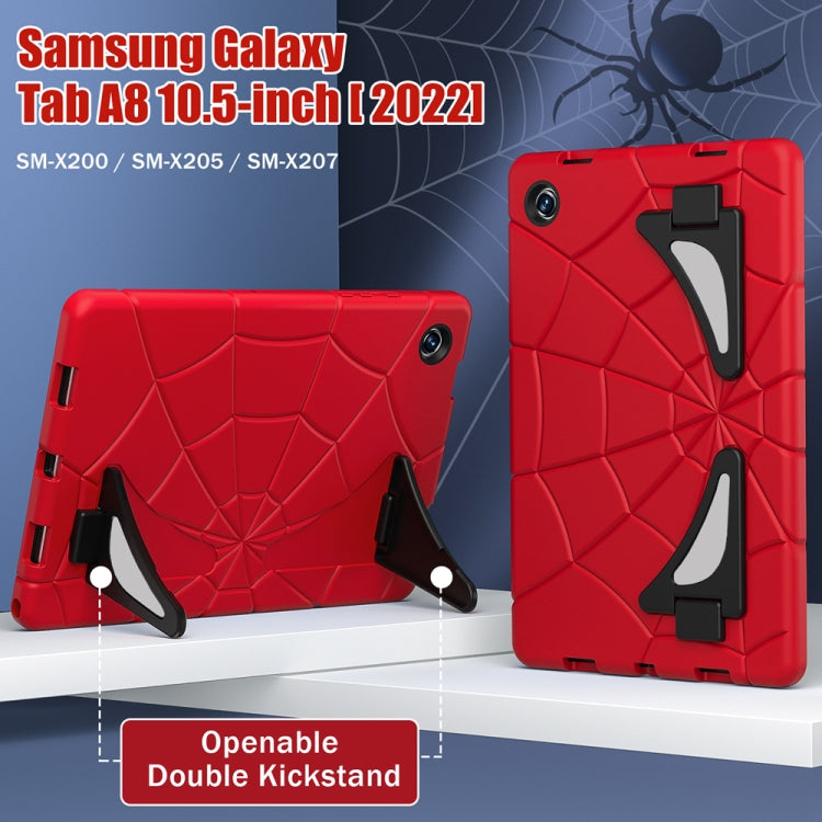 For Samsung Galaxy Tab A8 10.5 2021 Silicone + PC Shockproof Protective Tablet Case(Red+Black) - Other Galaxy Tab PC by buy2fix | Online Shopping UK | buy2fix