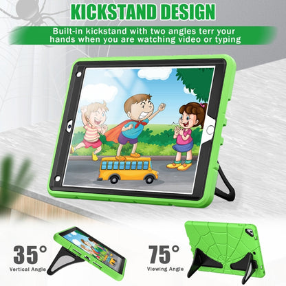 For iPad 9.7 2018 / 2017 / Air 2 Silicone + PC Shockproof Protective Tablet Case(Green+Black) - iPad 9.7 (2018) & (2017) Cases by buy2fix | Online Shopping UK | buy2fix